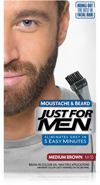 Combe International Limited Just For Men M-35 ŚREDNI BRĄZ / Żel: Broda,Wąsy,Baki Just For Men M-35