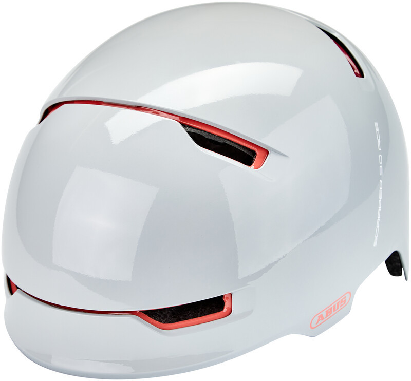 Abus Scraper 3.0 ACE Kask rowerowy, alaska grey L | 57-61cm 2021 Kaski miejskie i trekkingowe 86960