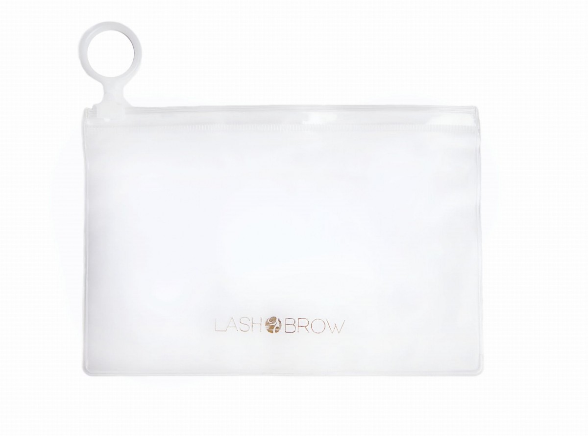 Lash Brow Lash Brow Przezroczysta kosmetyczka organizer 8146