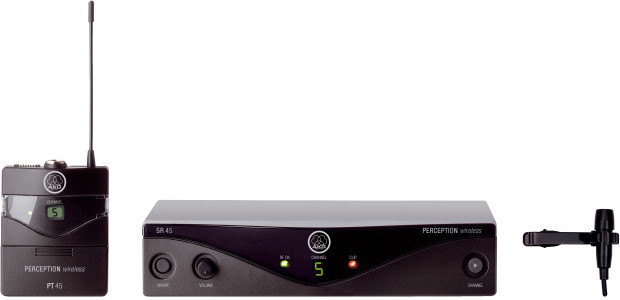 AKG wms45p-A system HF Czarny WMS45P-A