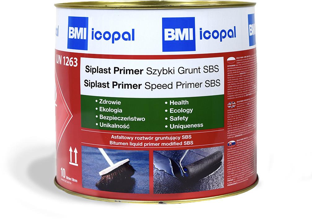 Icopal Siplast Primer Szybki Grunt Sbs 10L
