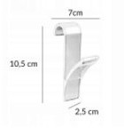 Haczyk wieszak na grzejnik kaloryfer łazienkowy 2szt. KX6100