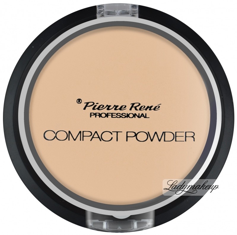 Pierre Rene Pierre René - Compact Powder - Puder matujący z jojobą i minerałami - 10 - DAY DREAM PR7610-10