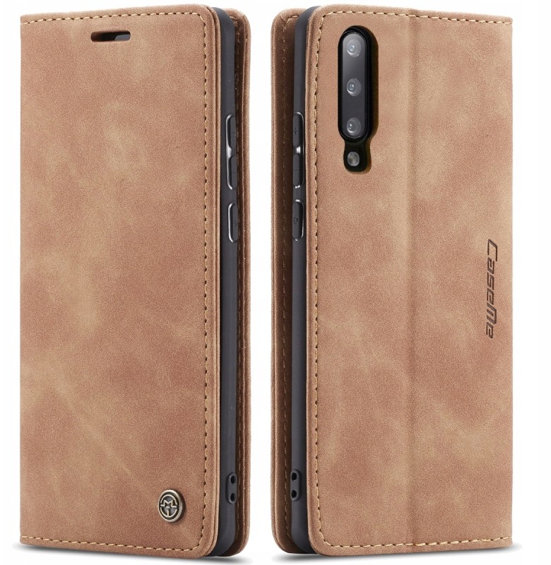 Caseme | Skórzane etui, portfel do Galaxy A70