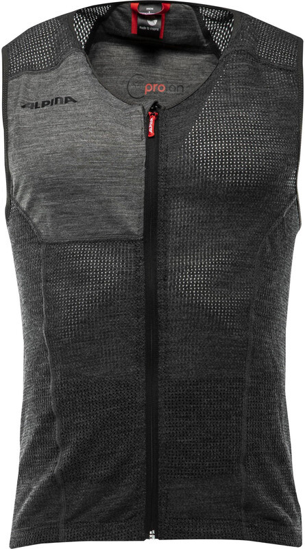 Alpina Prolan Vest Men, dark grey L 2020 Ochraniacze pleców A8872 3 31