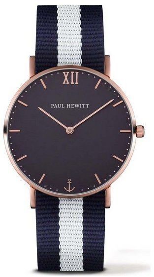 Paul Hewitt Zegarek Unisex PH-SA-R-ST-B-NW-20S ( 39 mm) S0352083
