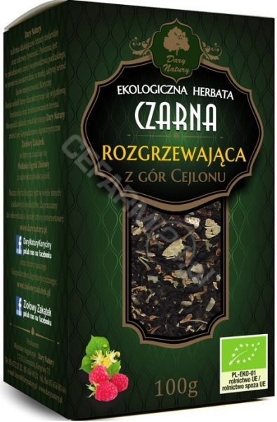 Dary Natury herbata czarna rozgrzewająca EKO 100 g