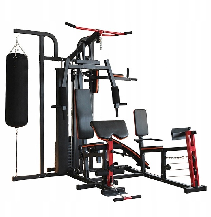 Atlas Do Ćwiczeń 5 Stanowisk 80KG x2 Prasa AS49