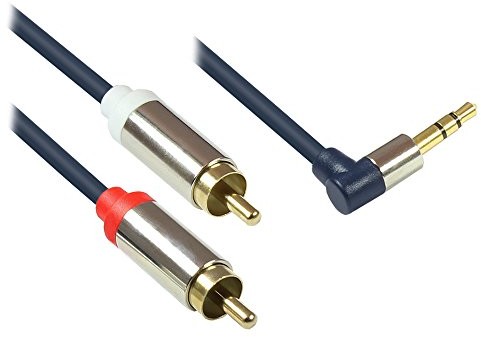 Good Connections audio przewód przyłączeniowy 2 m granatowy GC-M0065