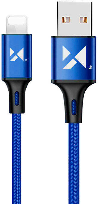 Wozinsky kabel przewód USB - Lightning 2,4A 2m niebieski (WUC-L2BE)