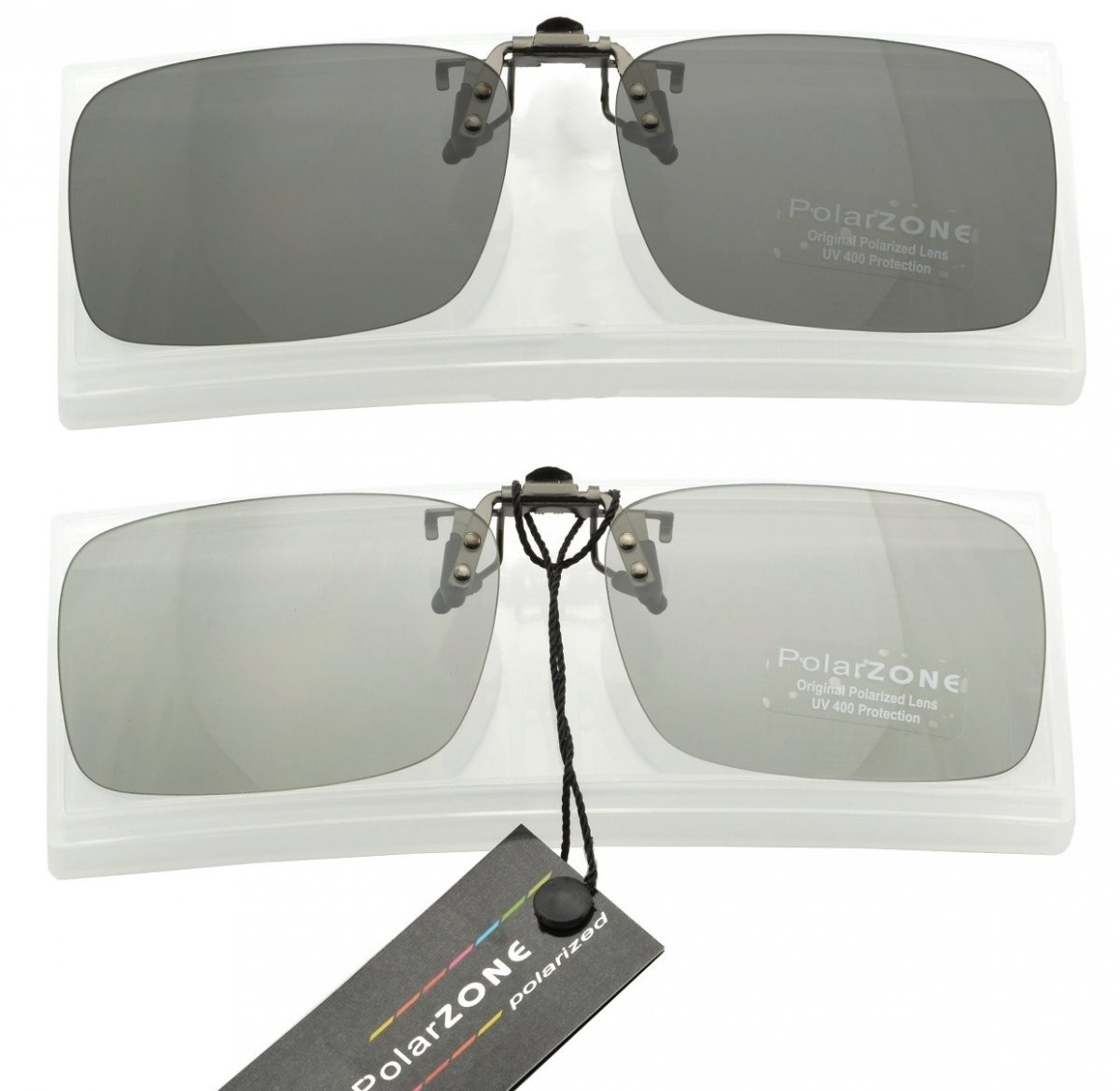 PolarZone Nakładki na okulary Fotochromowe + polaryzacyjne POLARZONE NAFP-302 NAFP-302