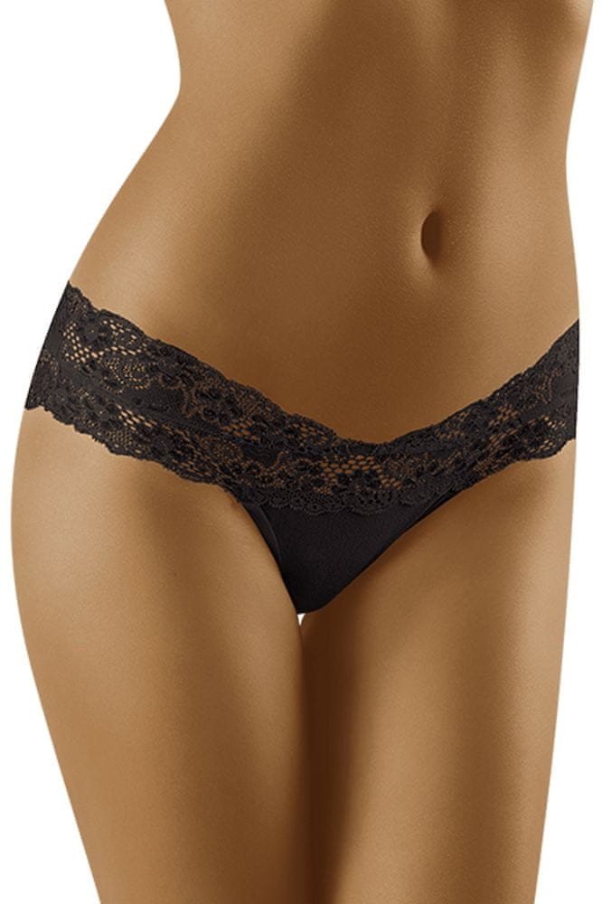 Wolbar Majtki damskie eco Su black czarny M