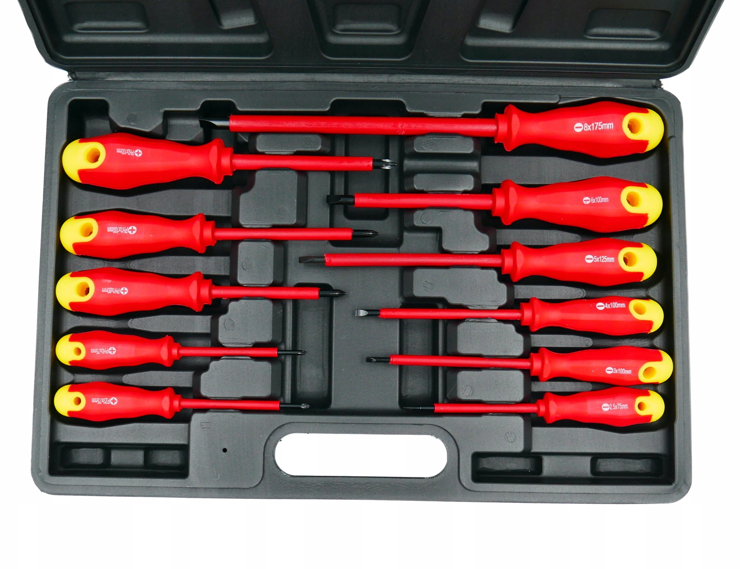 Wkrętaki Śrubokręty Izolowane 12 Szt Dla Elektryka