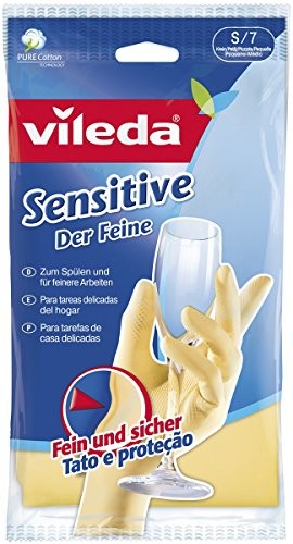 Vileda Guma rękawice  Der Feine Sensitive, , mały, , wielokolorowa, 1500456