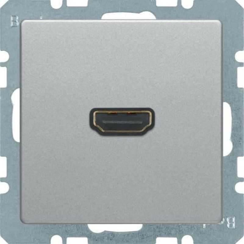 Hager Polo sp. z o.o. Gniazdo HDMI z przyłączem 90st. alu aksamit lakierowany Q.1/Q.3 3315436084