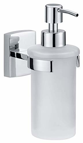 TESA dozownik mydła do klaam Design (200ML roztwór, w zestawie, chromowany, nierdzewny, 170 MM X 70 MM X 125 MM)
