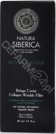 Natura Siberica Royal Caviar Anti-Age Kolagenowy wypełniacz zmarszczek 40ml