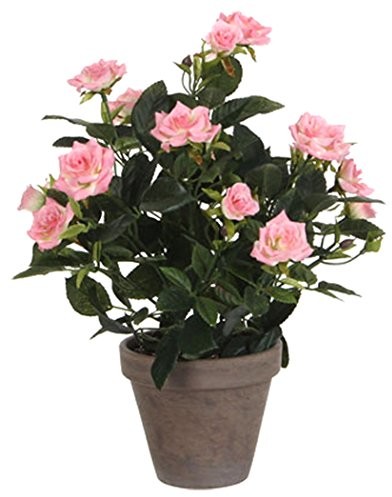 MICA Decorations Dekoracje Mica 948332 kwiat, róża, różowy 948332