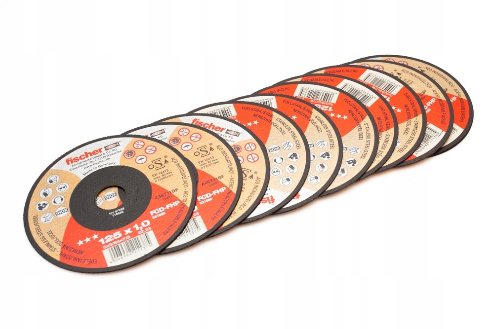 Fischer Tarcza Do Cięcia Metalu 125X1,0 paczka x25