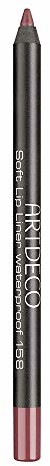 Artdeco Soft Lip Liner Waterproof Lipliner 158 Magic Mauve, 1,2 g