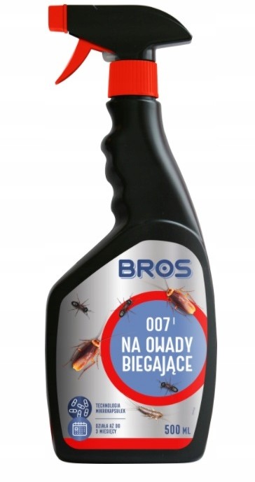 Bros 007 płyn preparat na owady biegające 500ml