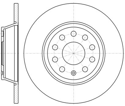 Roadhouse Tarcza hamulcowa 6973.00