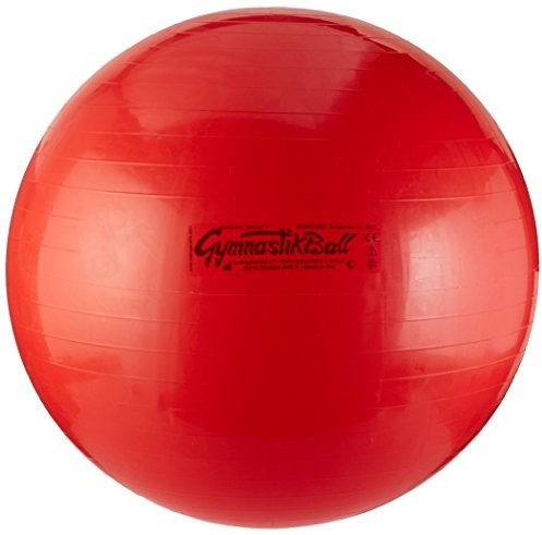 Ledragomma Ladragomma Original Pezzi Physioball piłka do fizjoterapii, średnica: 75 cm, czerwony, jeden rozmiar 160637