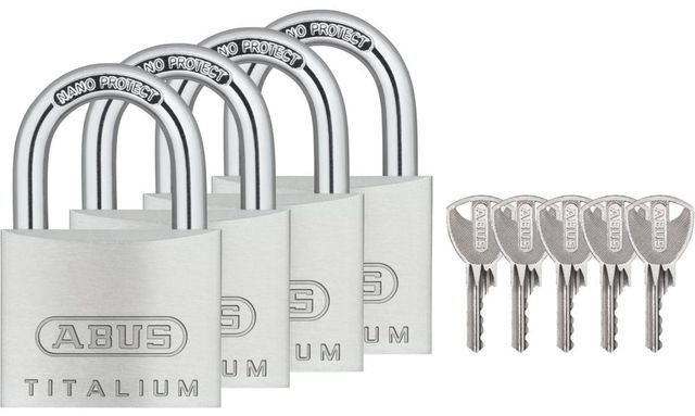 Abus Kłódka jarzmowa TITALIUM 727TI/40 QUADS