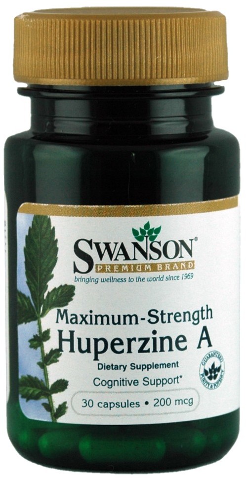 SWANSON Huperzine A 200mcg 30 kaps.