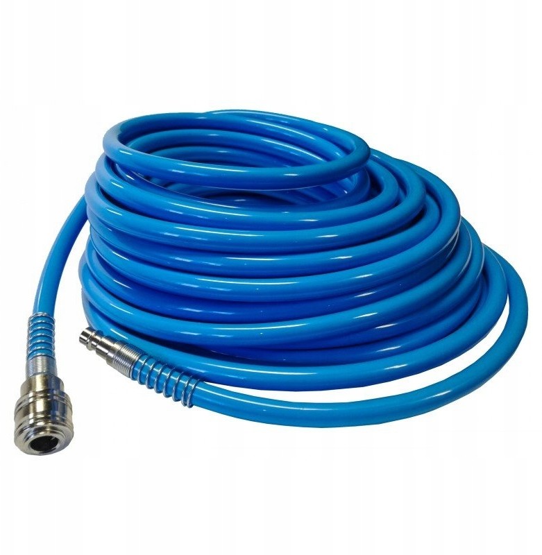 Wąż Pneumatyczny Pu 20m Złączki Verke