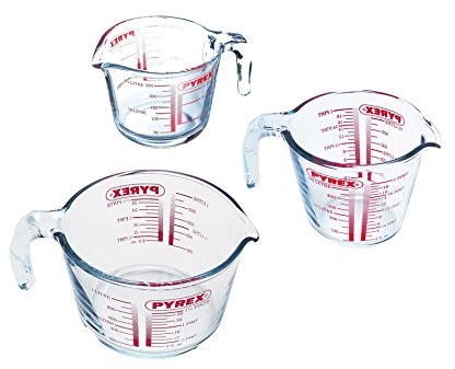 Pyrex kufel do pomiaru wykonana z wytrzymałego szkła 8023508