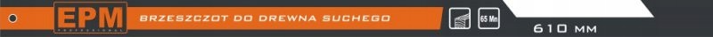 Brzeszczot Do Piły Kabłąkowej Drewno Suche 610MM