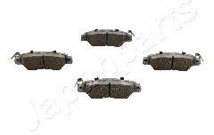 JAPANPARTS Zestaw klocków hamulcowych, hamulce tarczowe PP-318AF PP-318AF