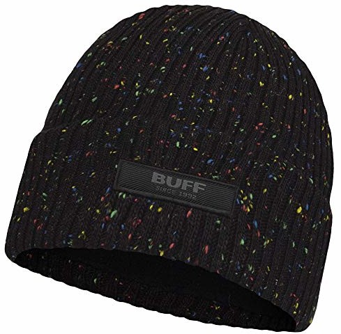Buff Unisex Adult 123541.999.10.00 KNITTED & FLEECE HAT JÖRG BLAC K-BLACK, no 123541.999.10.00