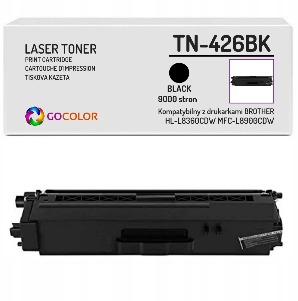 Toner zamienny z Brother Tn 426BK Bk Hl L8360 Cdw