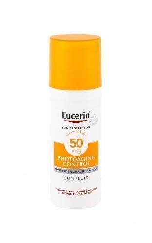 Eucerin Sun Photoaging Control Sun Fluid SPF50 preparat do opalania twarzy 50 ml unisex