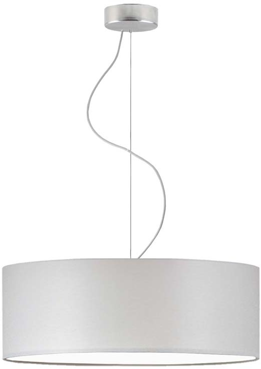 LYSNE Lampa wisząca nad stół HAJFA fi - 50 cm - kolor jasny szary
