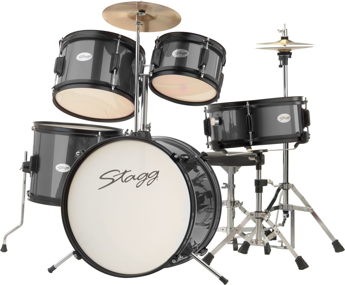 Stagg TIM JR 5/16 BK - akustyczny zestaw perkusyjny, seria Junior 88241