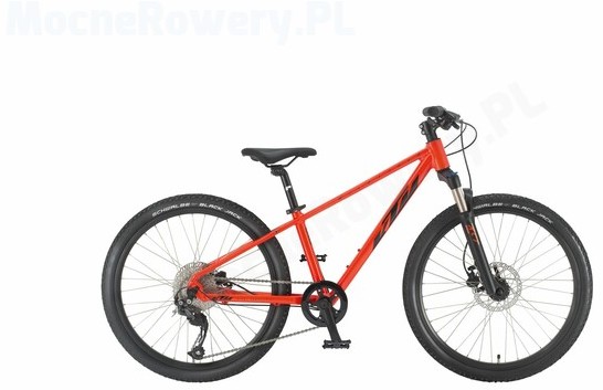 KTM Wild Speed 24 Disc  metallic black (fire orange) 24 cale