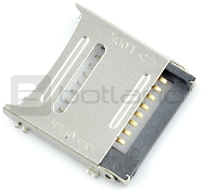 Gniazdo do karty pamięci micro SD uSD589 PAS-01114