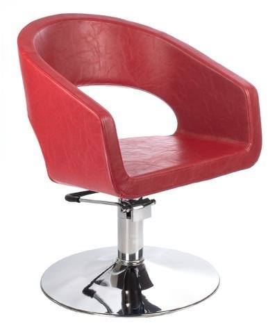 Barbiero Fotel fryzjerski Paolo BH-8821 czerwony BH-8821/109