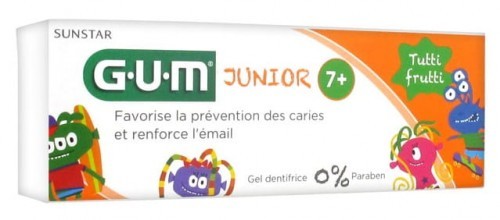 GUM GUM Junior pasta dla dzieci 7+ 50ml gum-160