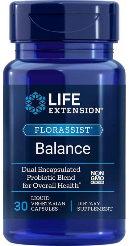 Life Extension Life Extension Florassist Balance Probiotyk - 30 kapsułek