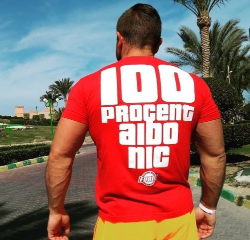 Furia Koszulka 100% albo nic czerwona męska