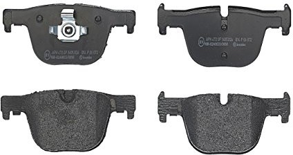 Brembo p06072 tylna okładziny hamulcowe, liczba 4 P06072