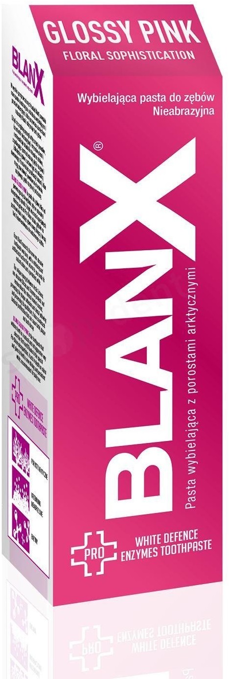 Blanx PRO Glossy Pink wybielająca pasta do zębów75ml