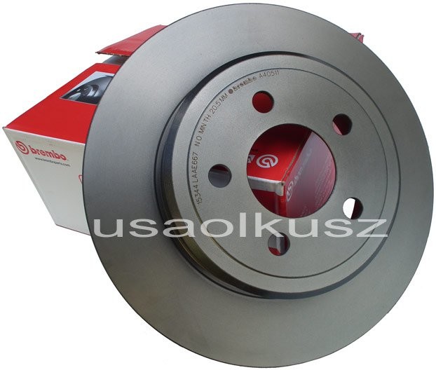 brembo Tarcza hamulcowa tylna WENTYLOWANA BREMBO Dodge Challenger 09.A405.11