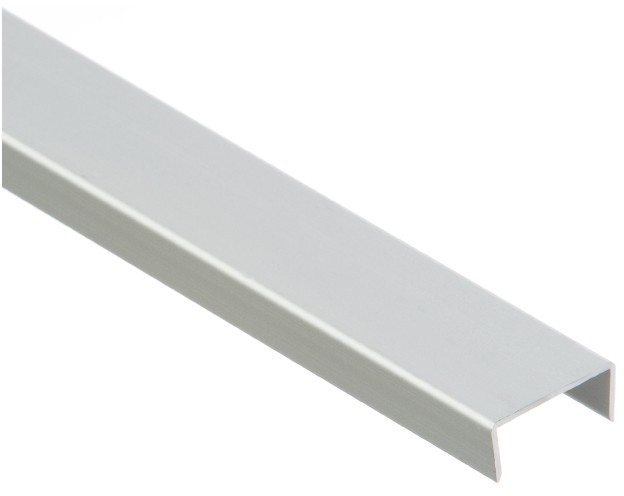 Cezar Profil U  aluminiowy anodowany Cezar 20 x 10 x 1 5 mm 1 m