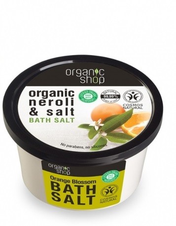 Organic Shop Sól do kąpieli Organic Neroli- Gorzka Pomarańcza 250ml OSHOP-2820