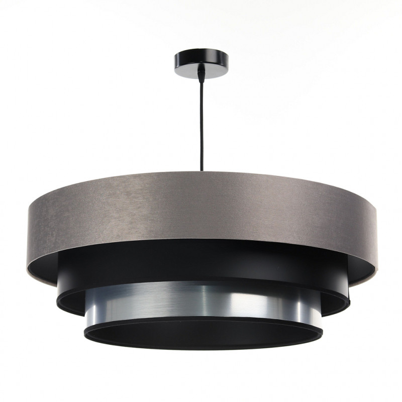 ImoLight Lampa wisząca Dalia Mix Szaro-Czarno-Srebrna 050-082-60 // IL-Dl-021